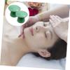 Green Mushroom Massage Stones for Face and Body, 2 Pieces, Aventurine view 3