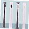 HONMEET Black Micro-Nano Toothbrush with Non-Slip ABS Handle view 3