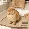 Rabbit Scratching Mat, Sisal Carpet for Claw and Dental Care view 2