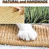 Rabbit Scratching Mat, Sisal Carpet for Claw and Dental Care view 3