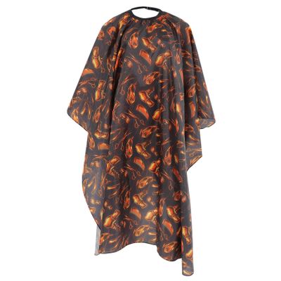 PLAFOPE Large Fabric Hairdressing Cape for Coloring and Styling, for Adults