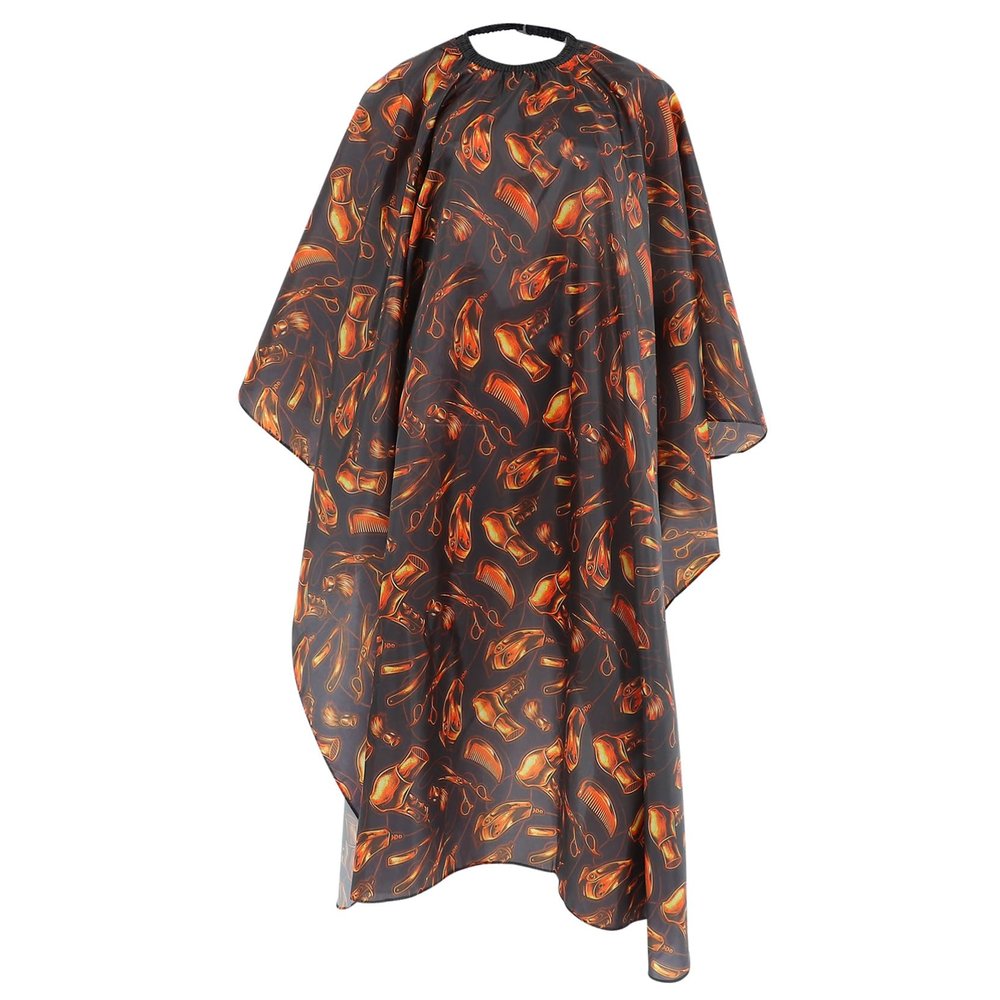 PLAFOPE Large Fabric Hairdressing Cape for Coloring and Styling, for Adults