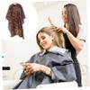 PLAFOPE Large Fabric Hairdressing Cape for Coloring and Styling, for Adults view 2
