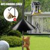 Large Squirrel Baffle for Bird Feeder Poles view 2