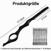 Professional Aluminum Hair Thinning Razor with 10 Blades view 2
