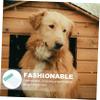 STOBAZA Transparent PVC Replacement Dog Door Flap with Easy Installation and Cut-to-Size Curtain for DIY Dog Houses view 2