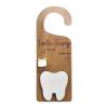 Baby Tooth Hanger, Wooden Keepsake Box with Coin Slot | Jewelry Holder for Kids view 1
