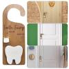 Baby Tooth Hanger, Wooden Keepsake Box with Coin Slot | Jewelry Holder for Kids view 4