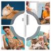 Metal Cat Grooming Comb for Mats and Shedding view 4