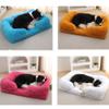 Fluffy Cloud Orthopedic Dog Bed, Gray 3, L 80 × 53 cm, for Dogs Under 15 kg view 3