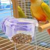 Bird Cage Feeder - Portable Pet Bird Feeder view 3