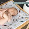 Kikido Baby Changing Mat 40 x 60 cm - Foldable, Waterproof Travel Changing Pad - Teddy view 4