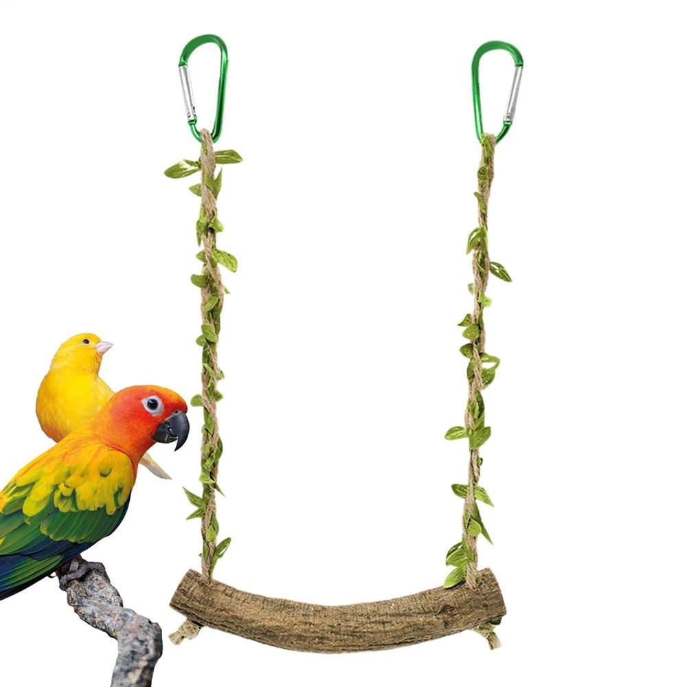 Bird Swing Toy - Cotton Rope Swing Perch
