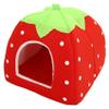 Cartoon Strawberry Cat Bed view 1