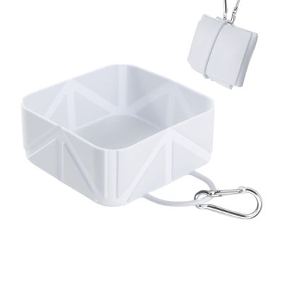 Portable Dog Bowl, Foldable Pet Food Dispenser, 500 ml