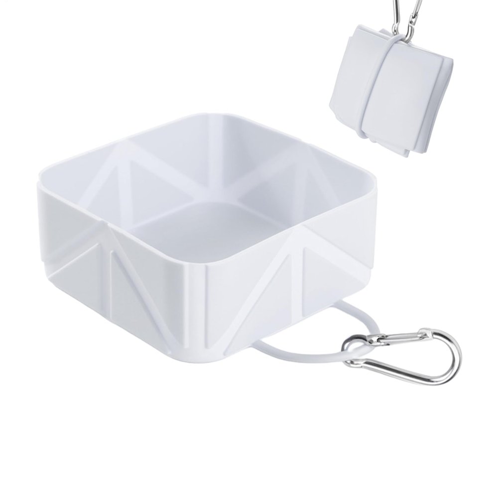 Portable Dog Bowl, Foldable Pet Food Dispenser, 500 ml