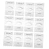 Baluue 12-Piece False Eyelash Try-On Cards, Lash Try-On Board for Makeup Practice and Salon Use view 1
