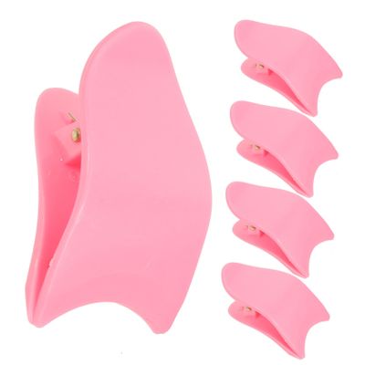False Eyelash Applicators, 5 Pieces, Plastic, Pink