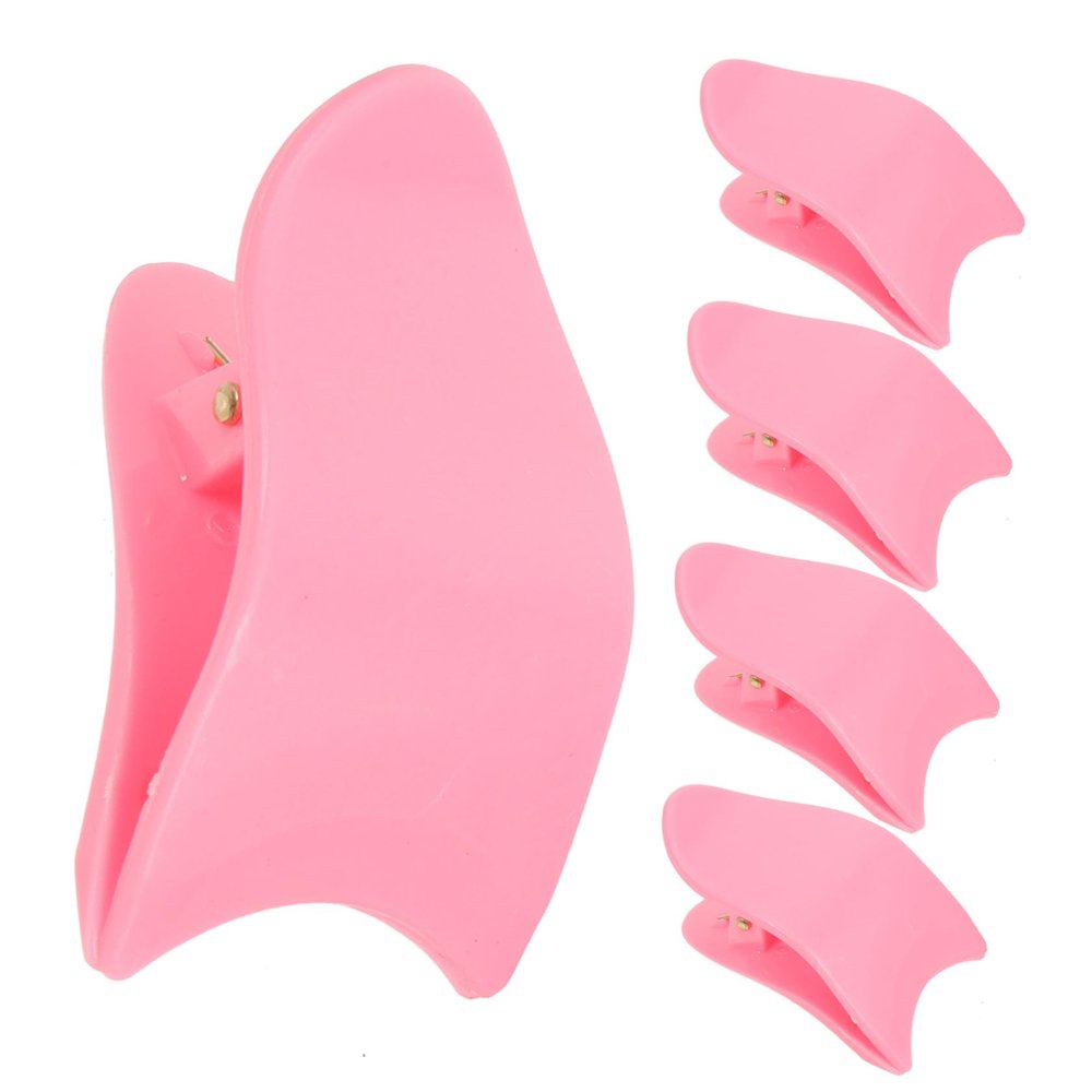 False Eyelash Applicators, 5 Pieces, Plastic, Pink