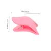 False Eyelash Applicators, 5 Pieces, Plastic, Pink view 2