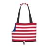 Liberian Flag Pet Shoulder Bag for Small Dogs and Cats view 1