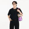 Red and Purple Rose Print Pet Shoulder Bag view 3