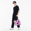 Red and Purple Rose Print Pet Shoulder Bag view 4