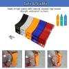 Generic Wall-Mounted Oxygen Cylinder Holder, Heavy-Duty ABS, for 8–40 L Cylinders, with Straps and Screws, Orange view 4