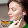 Lymphatic Contouring Facial Brushes for Face, Chin and Jawline, Ergonomic Design (2-Pack) view 4
