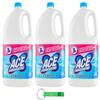 3x ACE Classic Bleach for Surfaces and Laundry, 3 L + Free Beni Culinari Keychain view 1