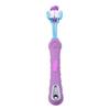 YH-461651 3-Sided Dog Toothbrush for Tartar Removal, Triple-Care Toothbrush for Cats and Dogs, Purple view 1