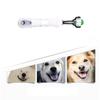 YH-461651 3-Sided Dog Toothbrush for Tartar Removal, Triple-Care Toothbrush for Cats and Dogs, Purple view 3