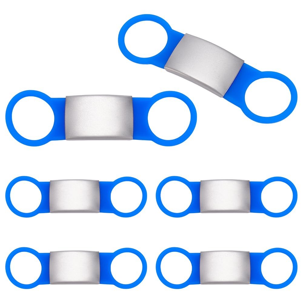 UNICRAFTALE 6 Pack Blue Pet Tags