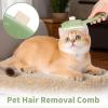 Flea Comb - Cat Brush with Massage Tool Design view 2