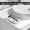 Clear Acrylic Razor Holder Organizer with Non-Slip Base view 2