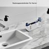 Clear Acrylic Razor Holder Organizer with Non-Slip Base view 3