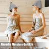 Laikoutd 1/2-Pc. Thickened Wool Felt Sauna Hat view 3