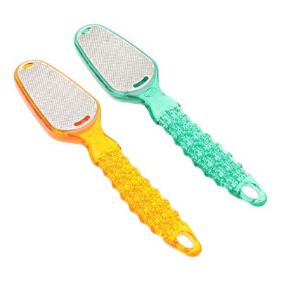 GALPADA 2-Piece Stainless Steel Foot Rasp for Callus Removal