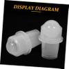 VICASKY 8-Piece Replacement Rollers for Essential Oil Bottles view 3