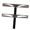 Mobestech Eyebrow Ruler with Three-Point Stencil view 4