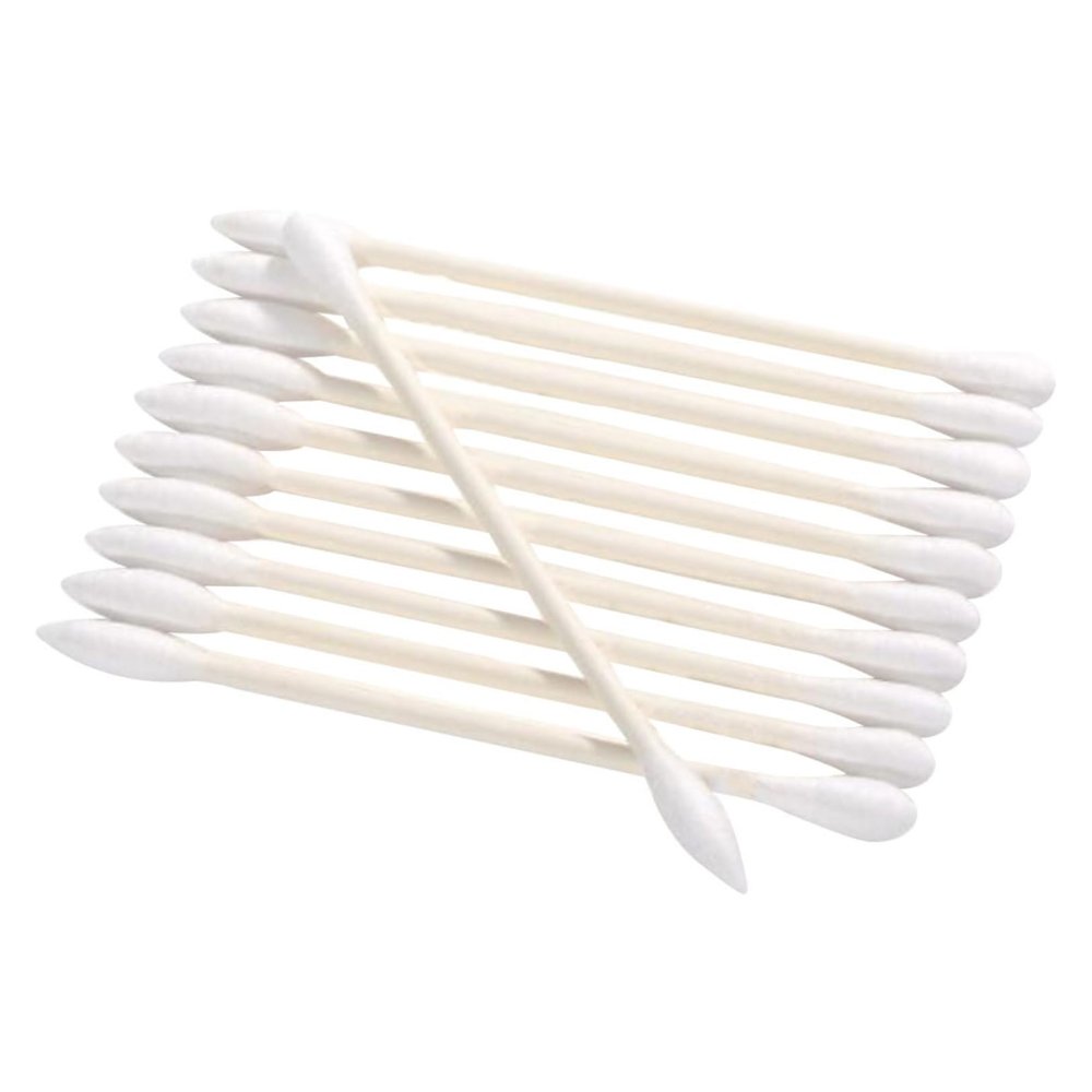 VICASKY 500 Double-Ended Cotton Swabs with Paper Stems