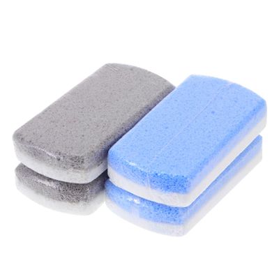 4-Piece Glass Foot Exfoliating Stone Set