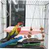 BCOATH Natural Wood Bird Swing view 2