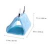 FRCOLOR Plush Hammock for Parrots view 4