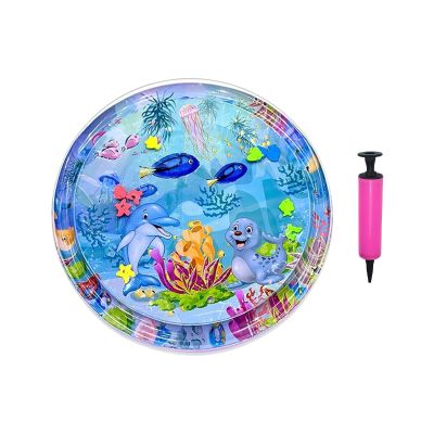 baabeash Cat Water Play Mat - Inflatable Puppy Water Bed