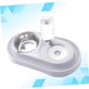 Mobestech Splash-Resistant Double Bowl for Dogs and Cats view 2