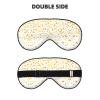 Sleep Mask with Dreamy Stars and Dots, Soft, Breathable, Light-Blocking, Adjustable Strap view 2