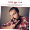 Veemoon Compact Foldable Sandalwood Beard Comb for Men view 3