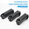 Bicycle Stem with Internal Cable Routing, Forged CNC Alloy with Spacer view 3