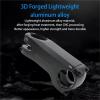 Bicycle Stem with Internal Cable Routing, Forged CNC Alloy with Spacer view 4